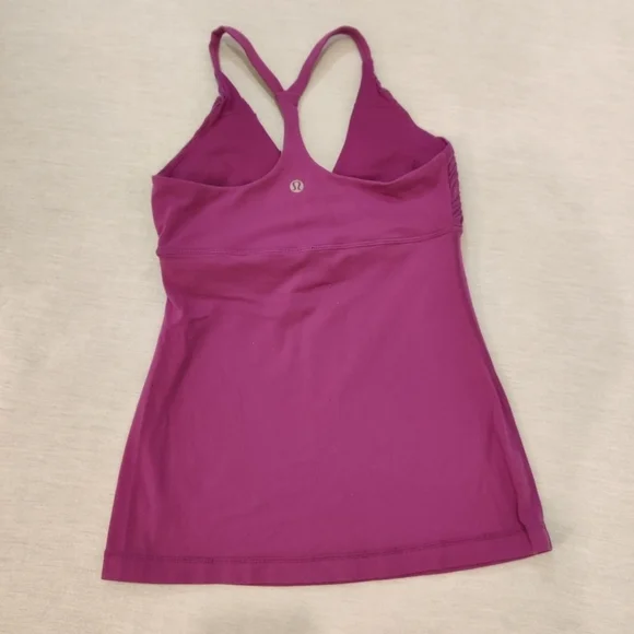 LULULEMON magenta tank top size 4 - Picture 2 of 8